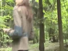 public sucking dick in the forest