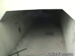 Brunette Amateur Fucked And Facial Outdoors In Public