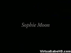 Sophie Moon fingering masturbating
