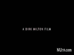 Guy and girl have fun