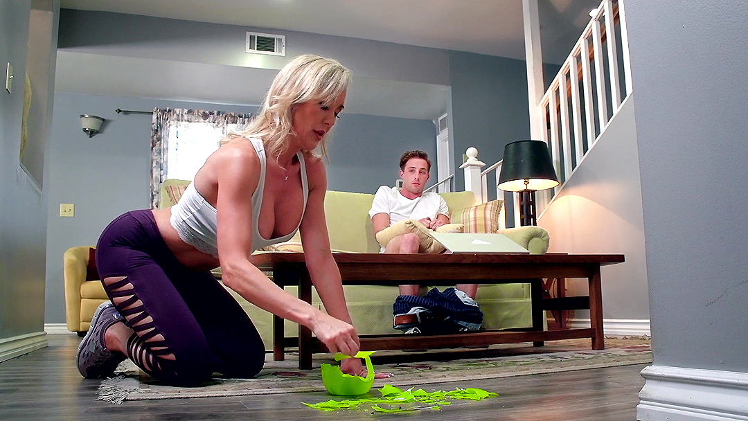 Making A Mess On Stepmom Brandi Love Brazzers Hd